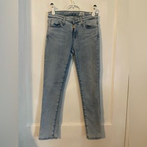 AG Adriano Goldschmied Prima Crop Cigarette Crop Jeans - Size 24R